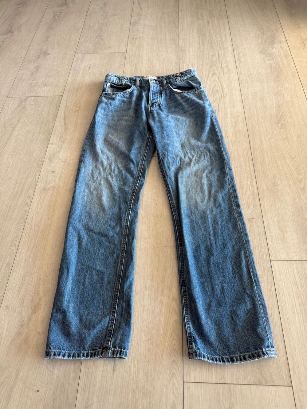 Free people spade slim selvedge women jeans size 27